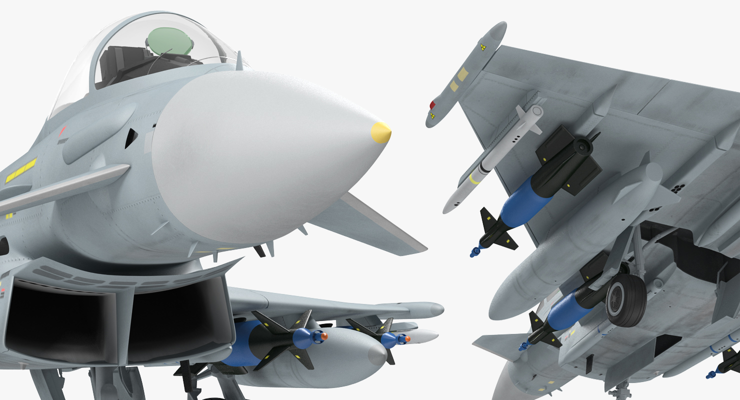 Fighter Eurofighter Typhoon 3D