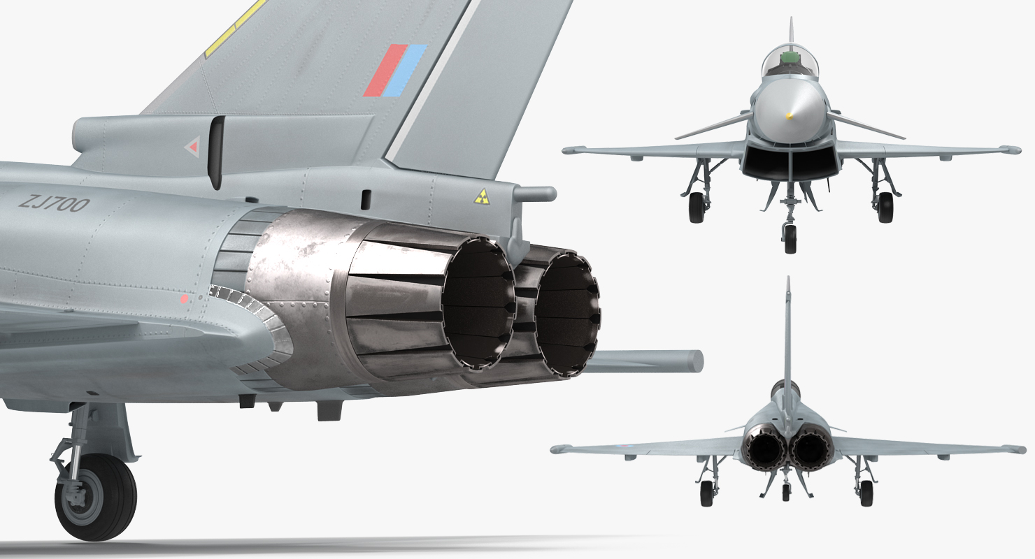 Fighter Eurofighter Typhoon 3D