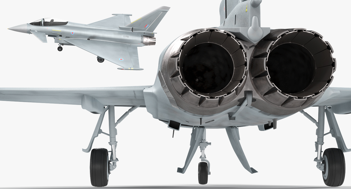 Fighter Eurofighter Typhoon 3D