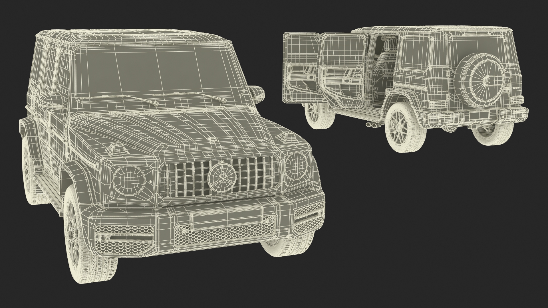 Mercedes-Benz G63 AMG 2019 Camouflage 3D