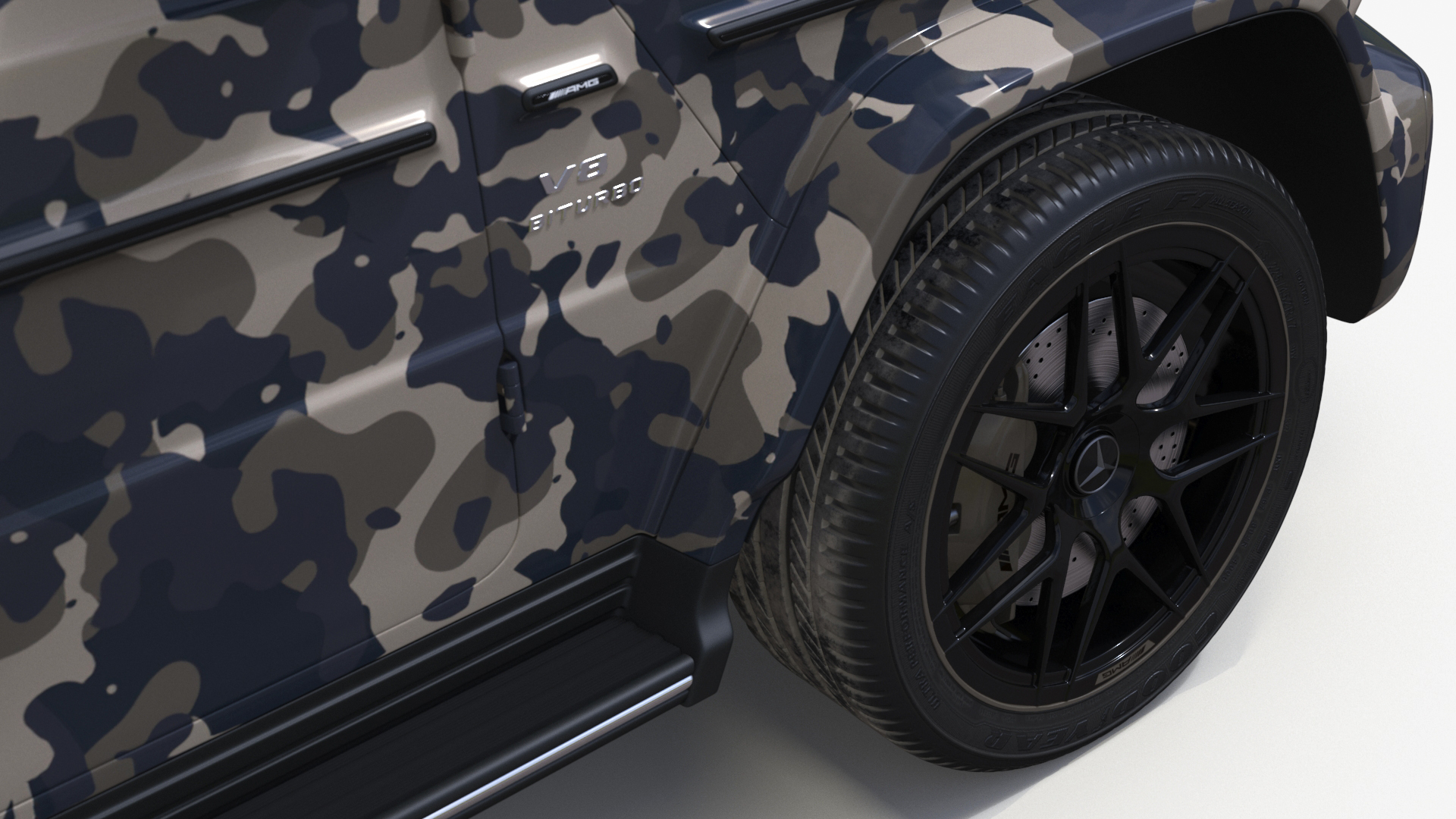 Mercedes-Benz G63 AMG 2019 Camouflage 3D