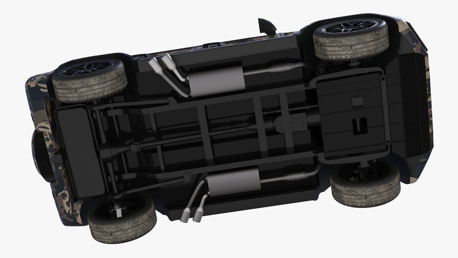Mercedes-Benz G63 AMG 2019 Camouflage 3D