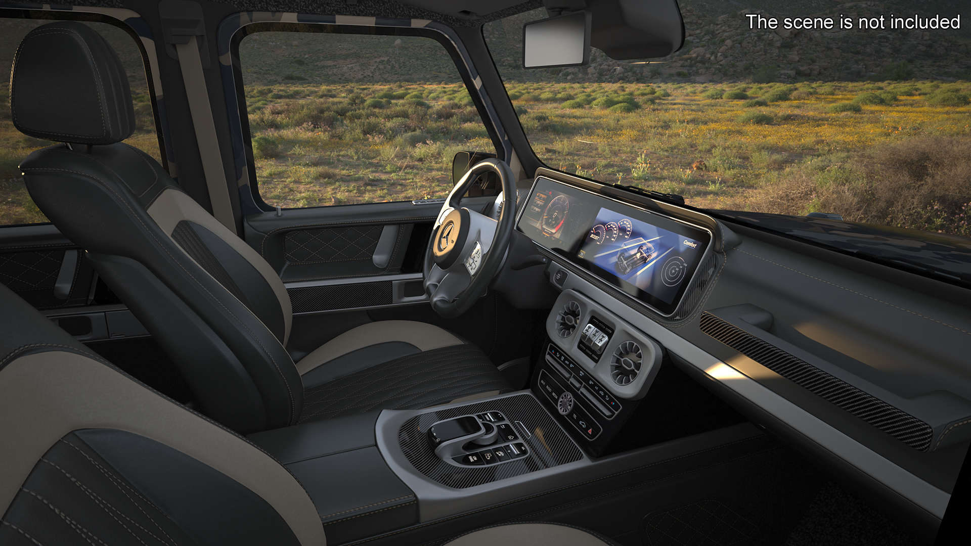 Mercedes-Benz G63 AMG 2019 Camouflage 3D