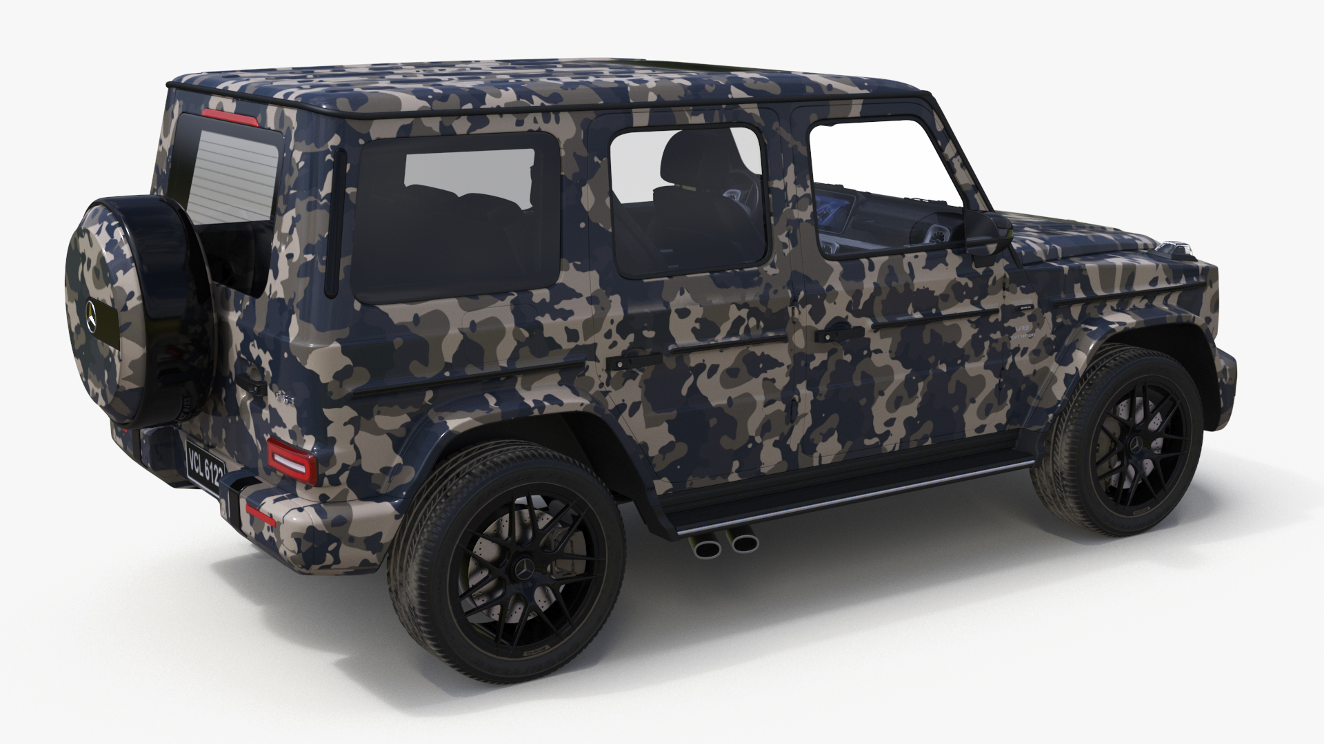 Mercedes-Benz G63 AMG 2019 Camouflage 3D