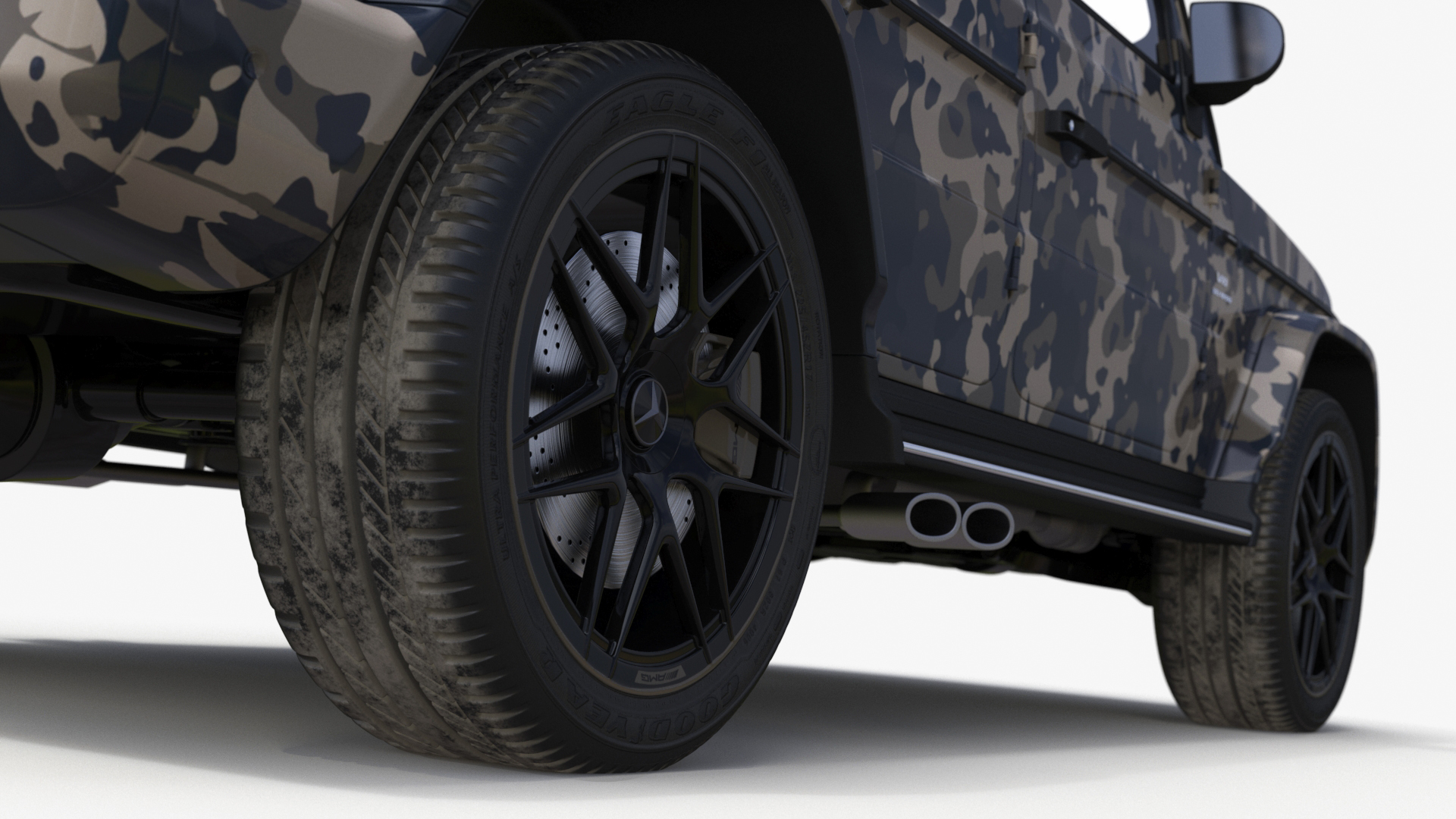 Mercedes-Benz G63 AMG 2019 Camouflage 3D