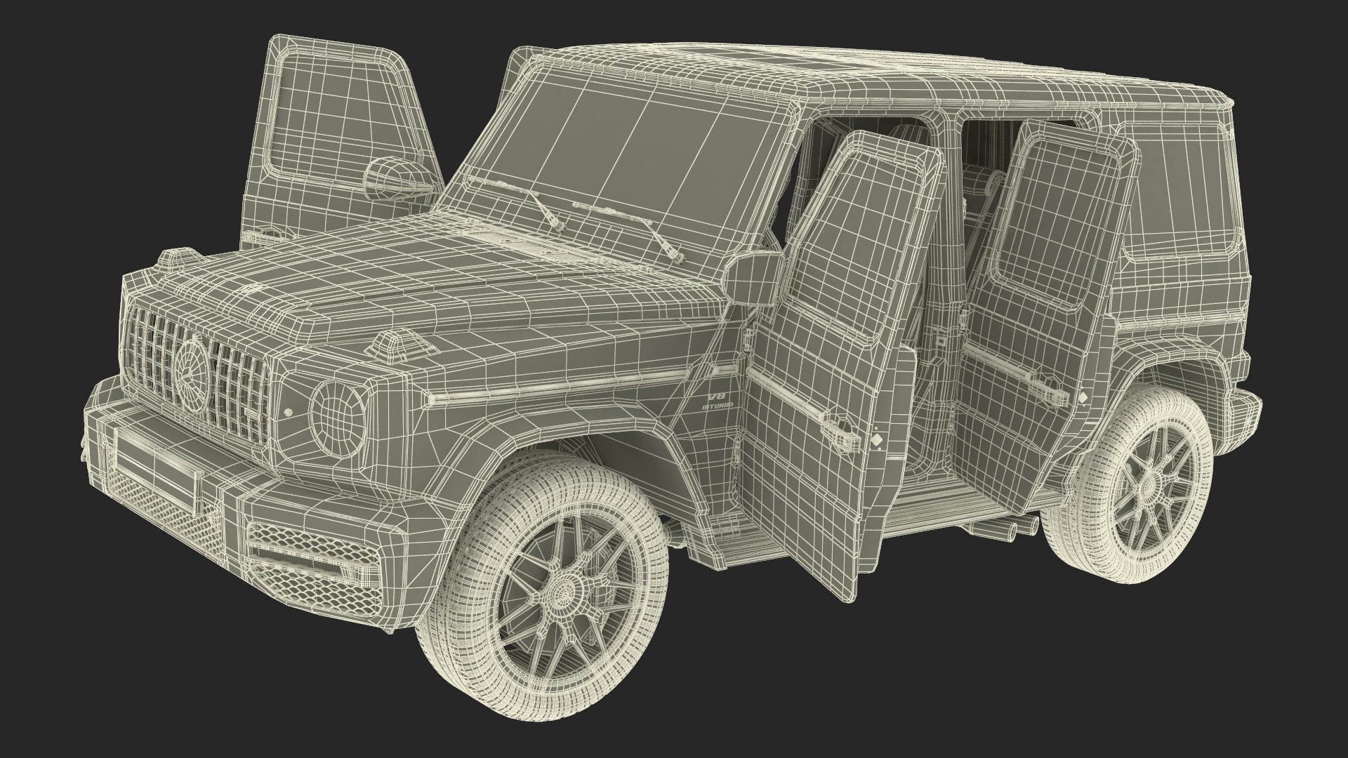 Mercedes-Benz G63 AMG 2019 Camouflage 3D