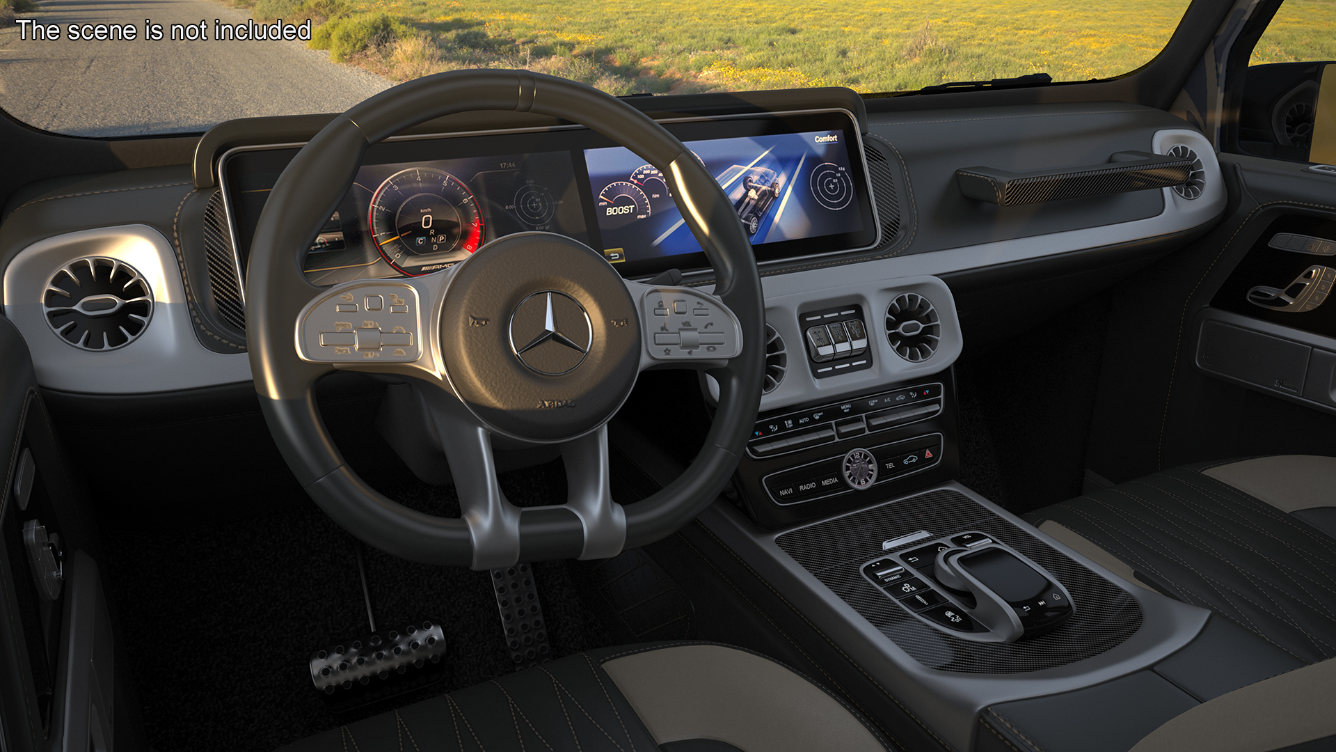 Mercedes-Benz G63 AMG 2019 Camouflage 3D