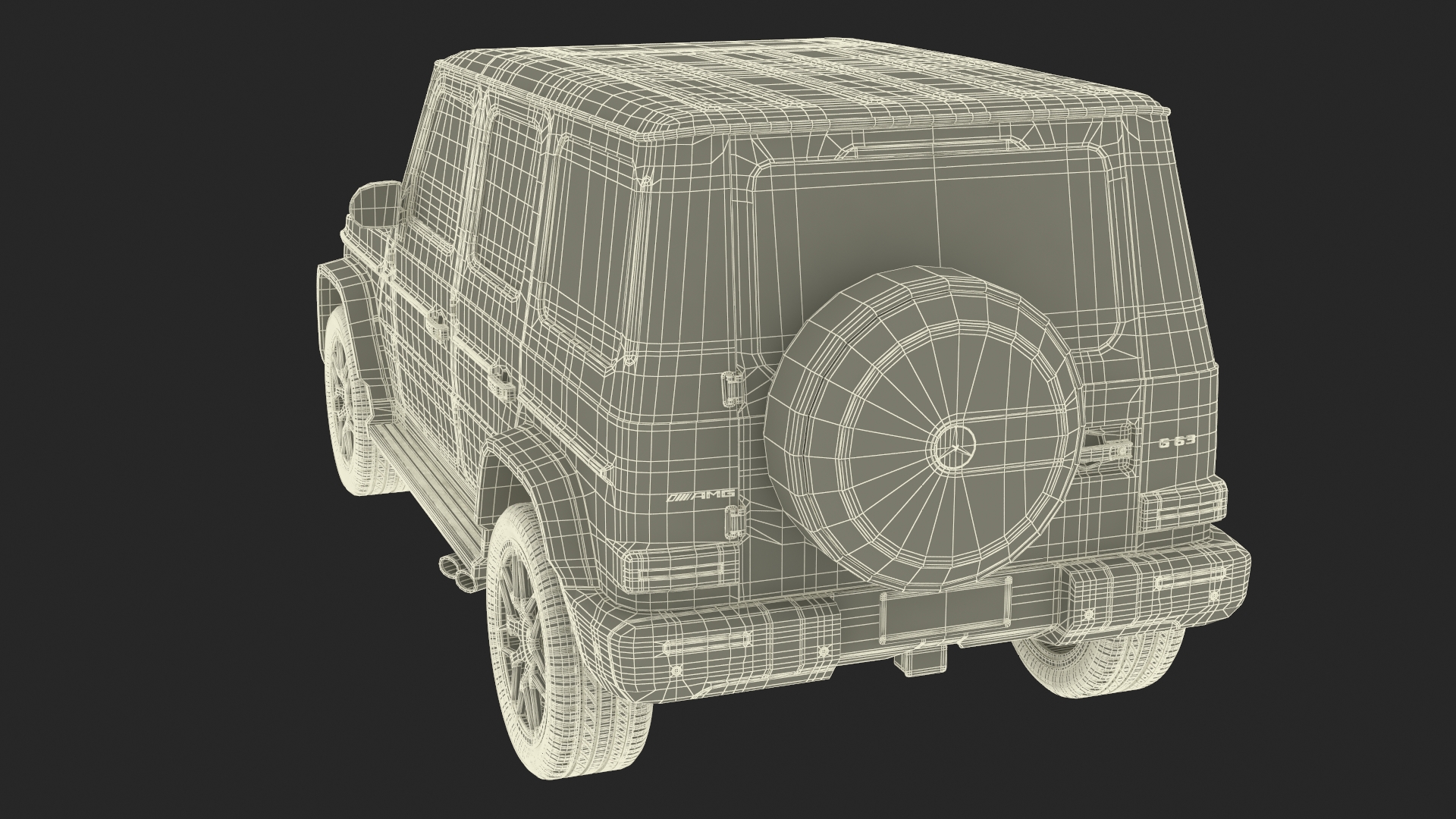 Mercedes-Benz G63 AMG 2019 Camouflage 3D