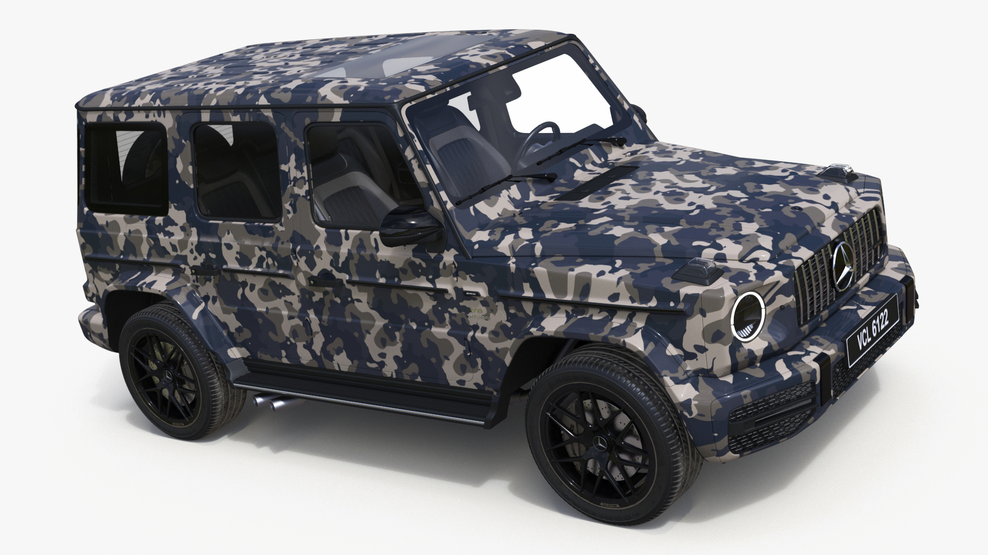 Mercedes-Benz G63 AMG 2019 Camouflage 3D
