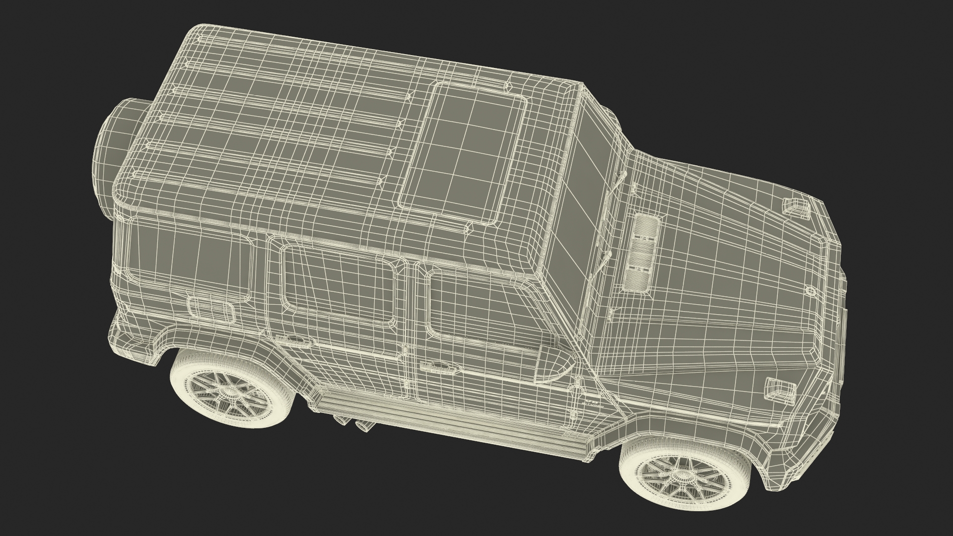 Mercedes-Benz G63 AMG 2019 Camouflage 3D