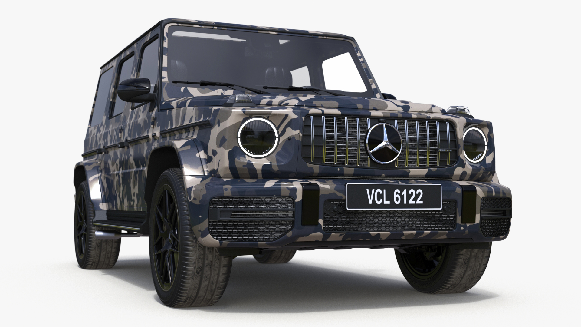 Mercedes-Benz G63 AMG 2019 Camouflage 3D