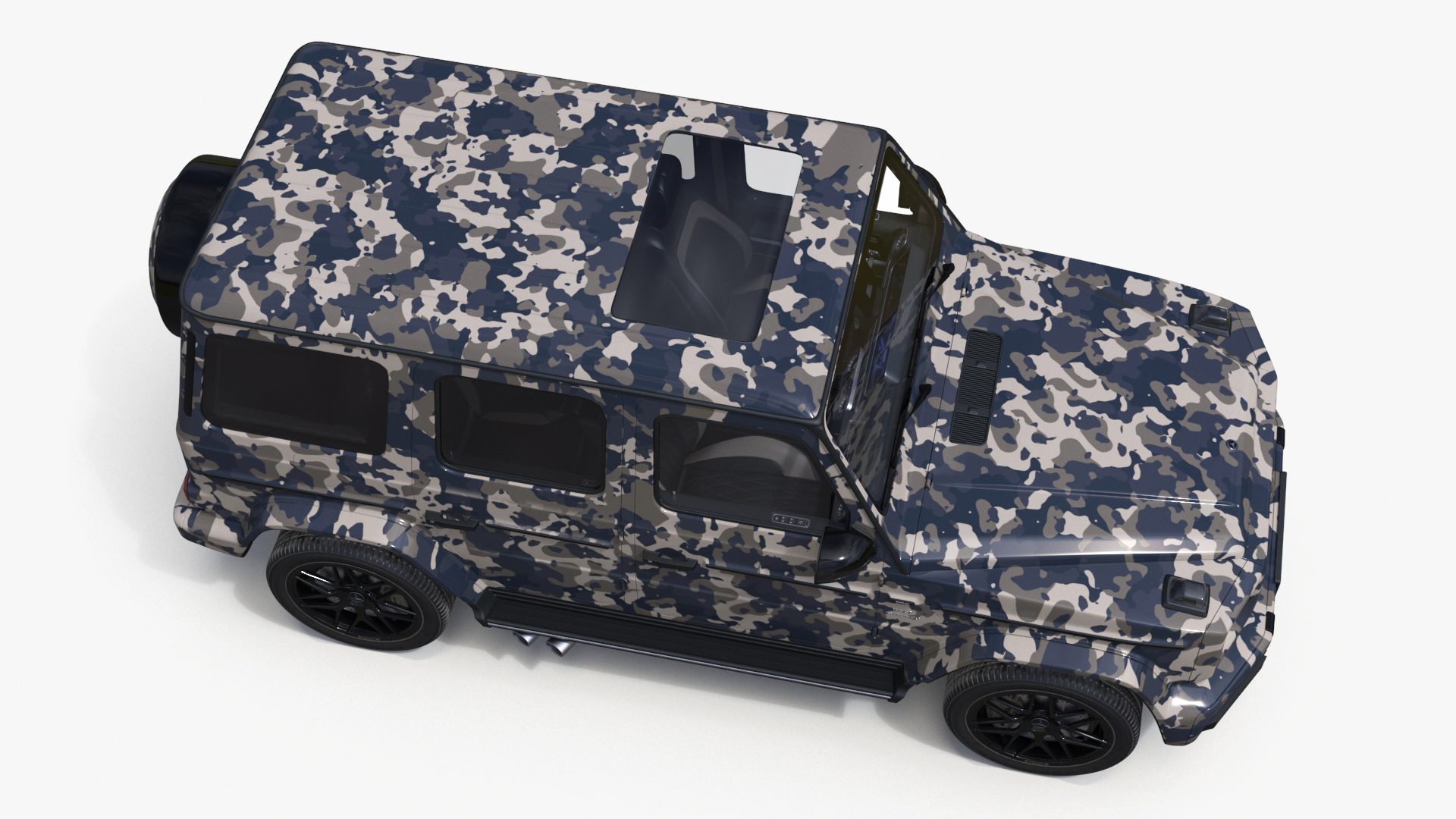 Mercedes-Benz G63 AMG 2019 Camouflage 3D