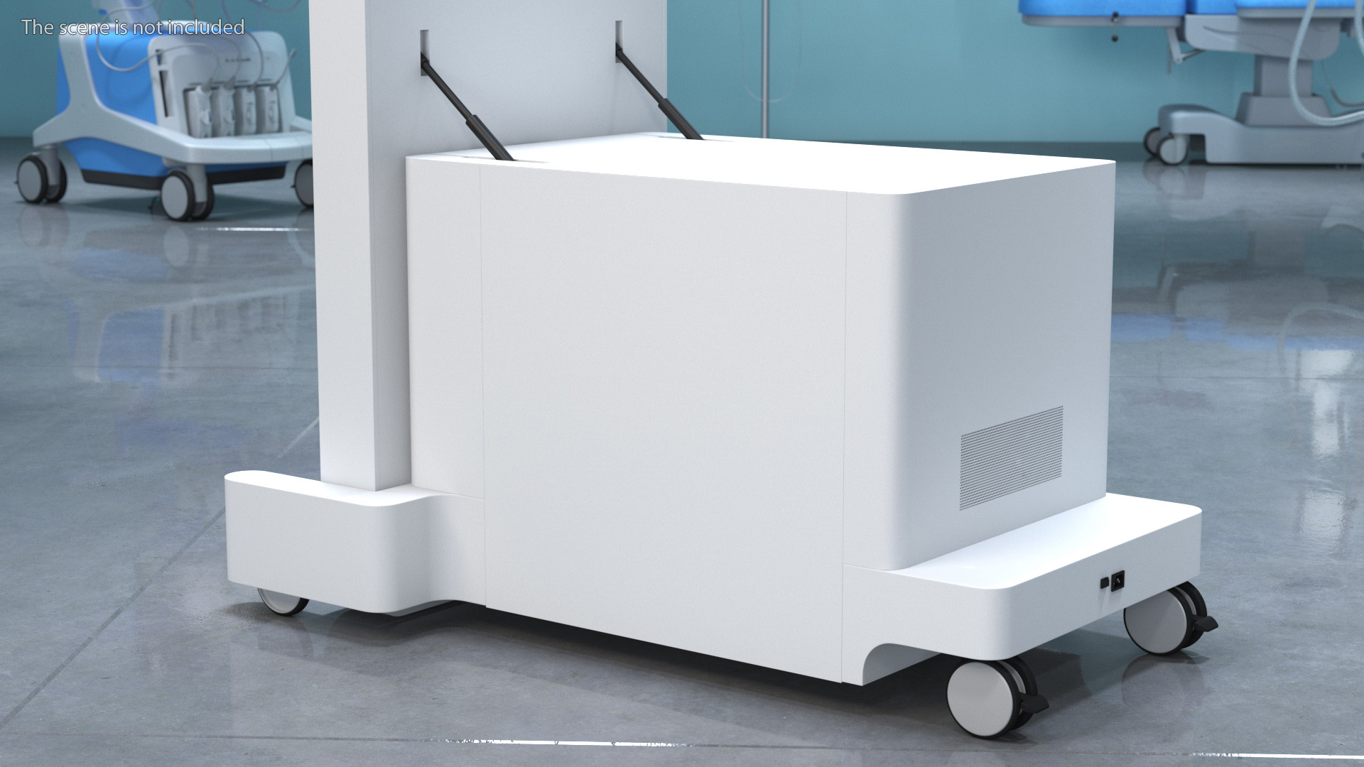 Vertical Interactive Table Display Human Device 3D