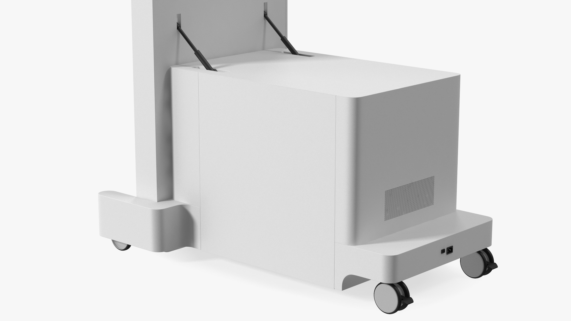 Vertical Interactive Table Display Human Device 3D