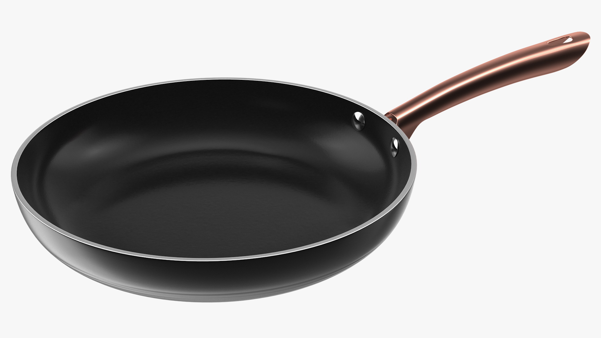 3D model Tower Frying Pan Set