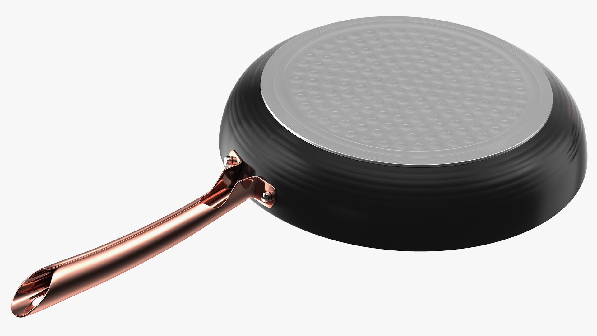 3D model Tower Frying Pan Set