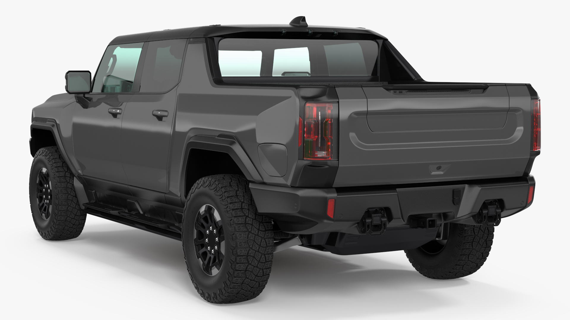 Electric Pickup Truck Simple Interior 3D