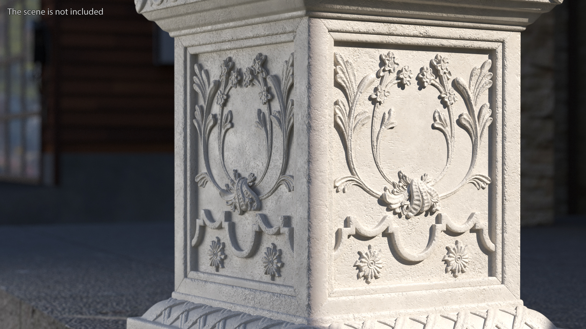Provence Planter Box h55 3D model