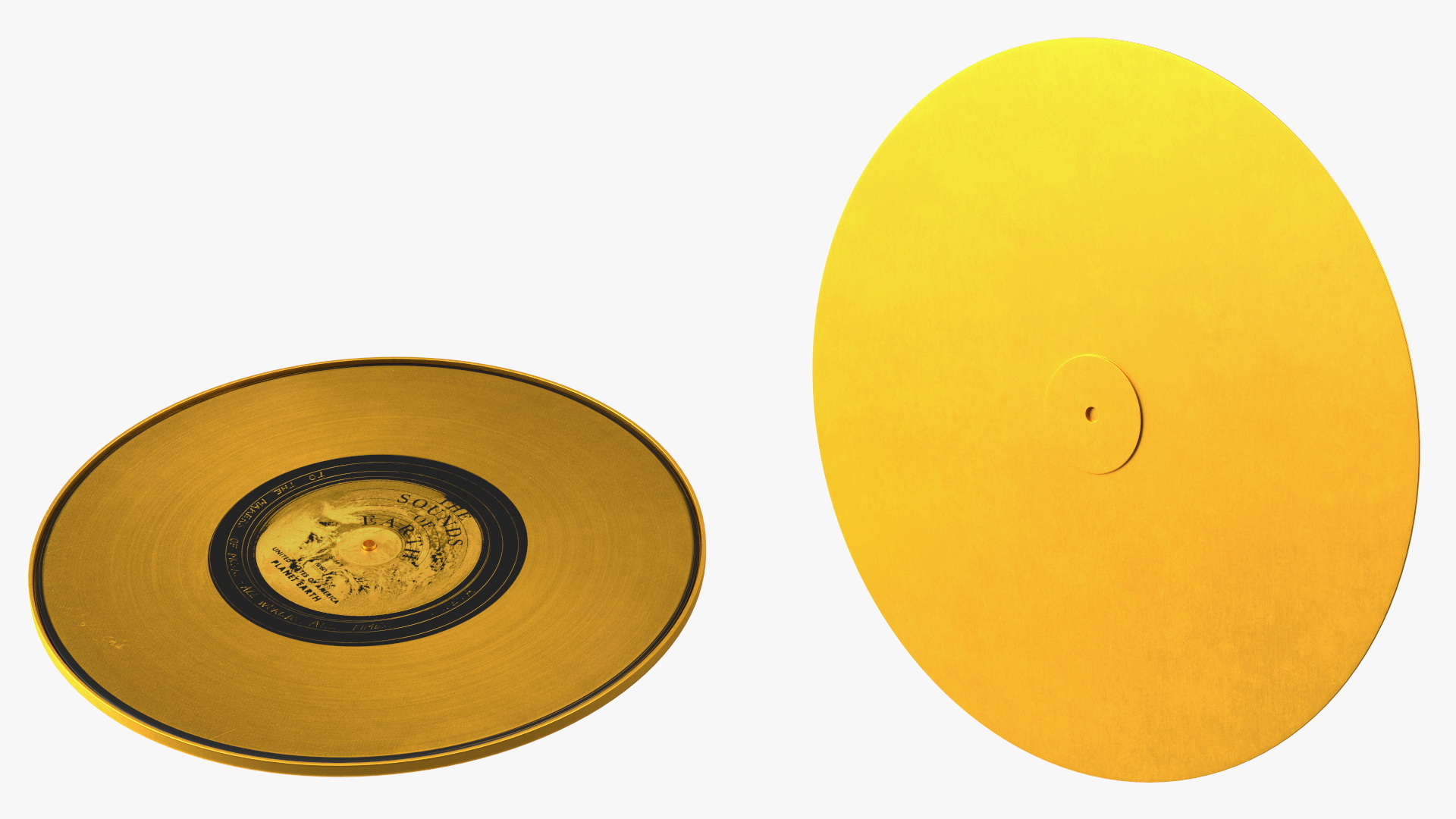 3D Voyager Golden Record