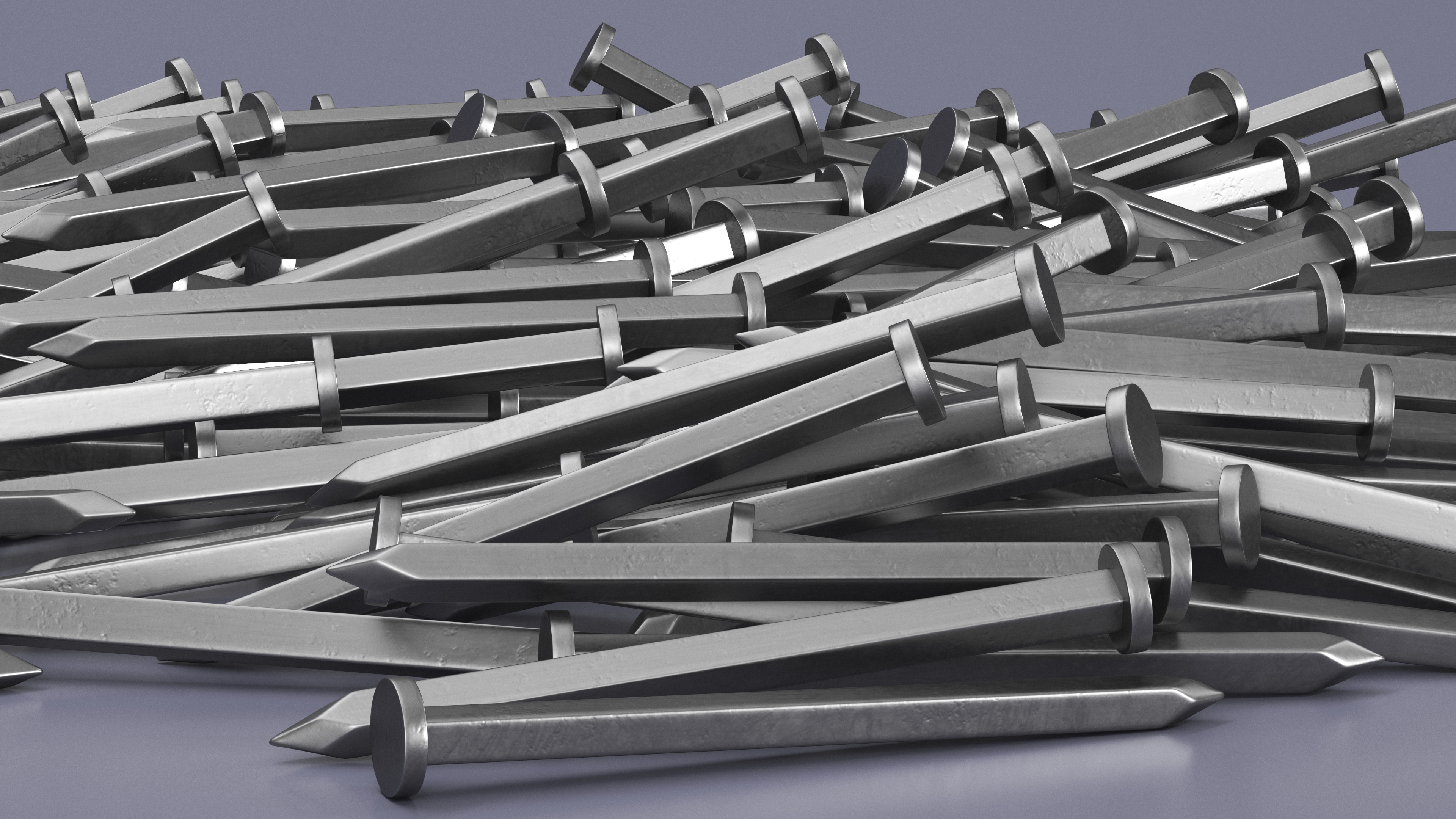 3D model Trim Nails