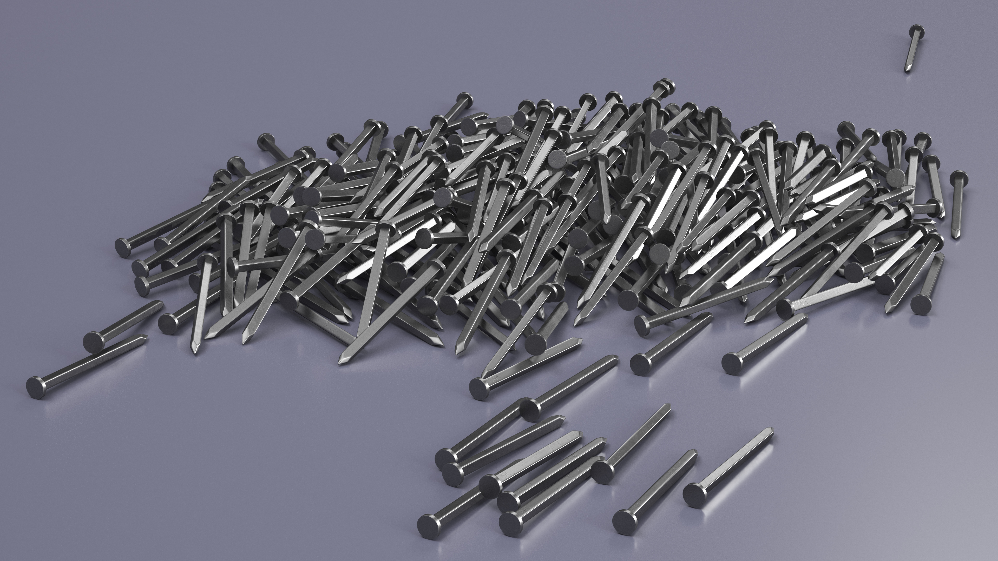 3D model Trim Nails