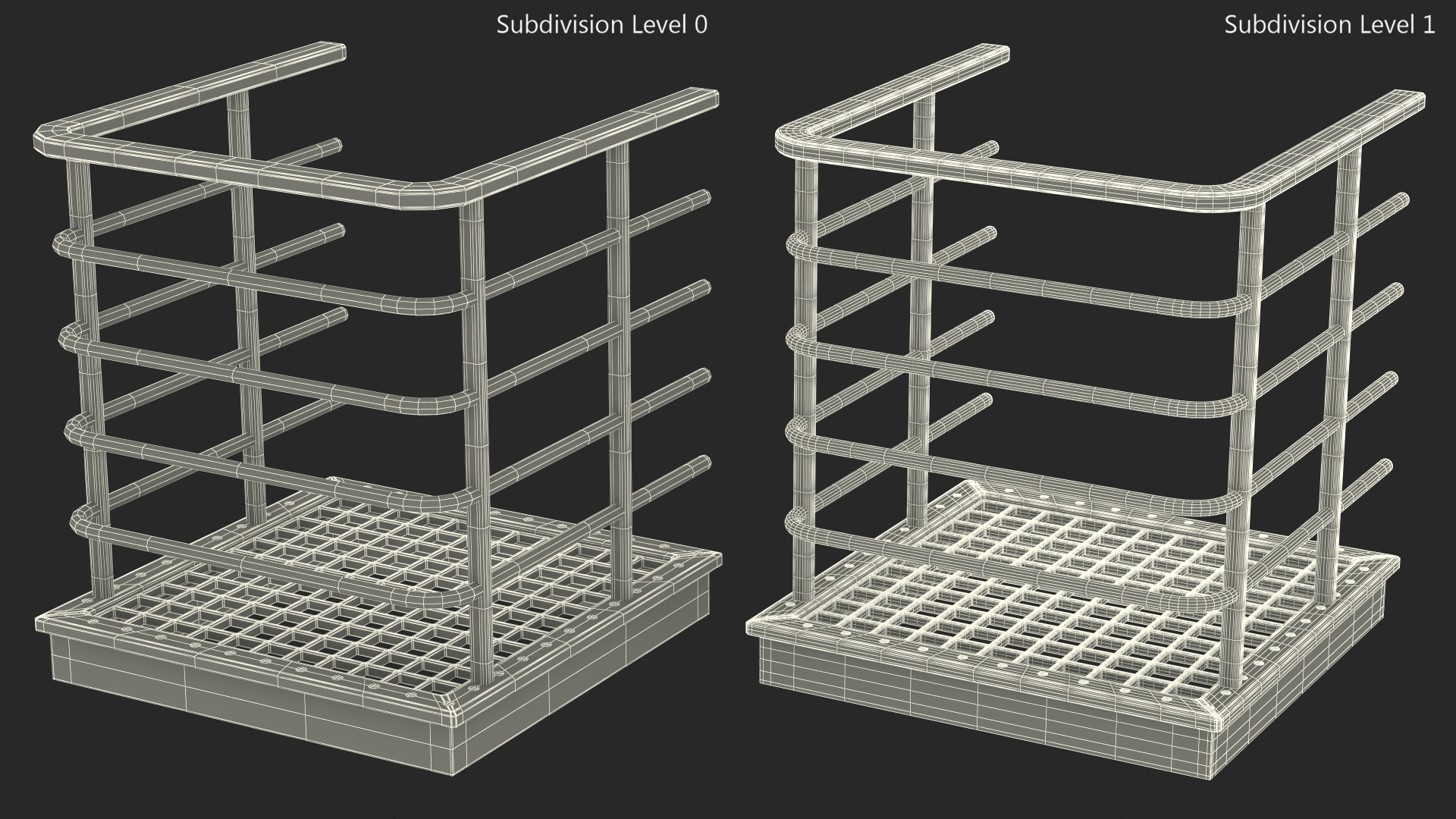 Access Catwalk Short Dead End 3D model