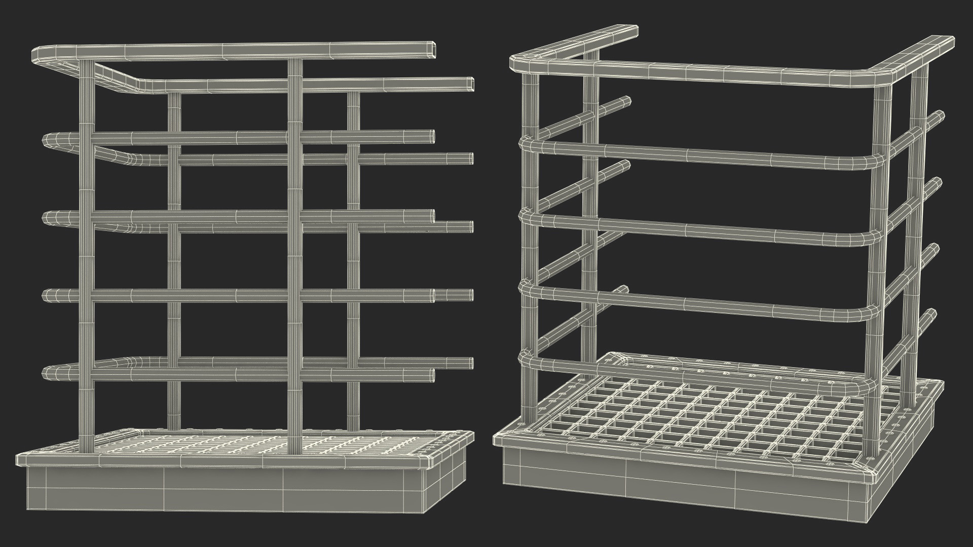 Access Catwalk Short Dead End 3D model
