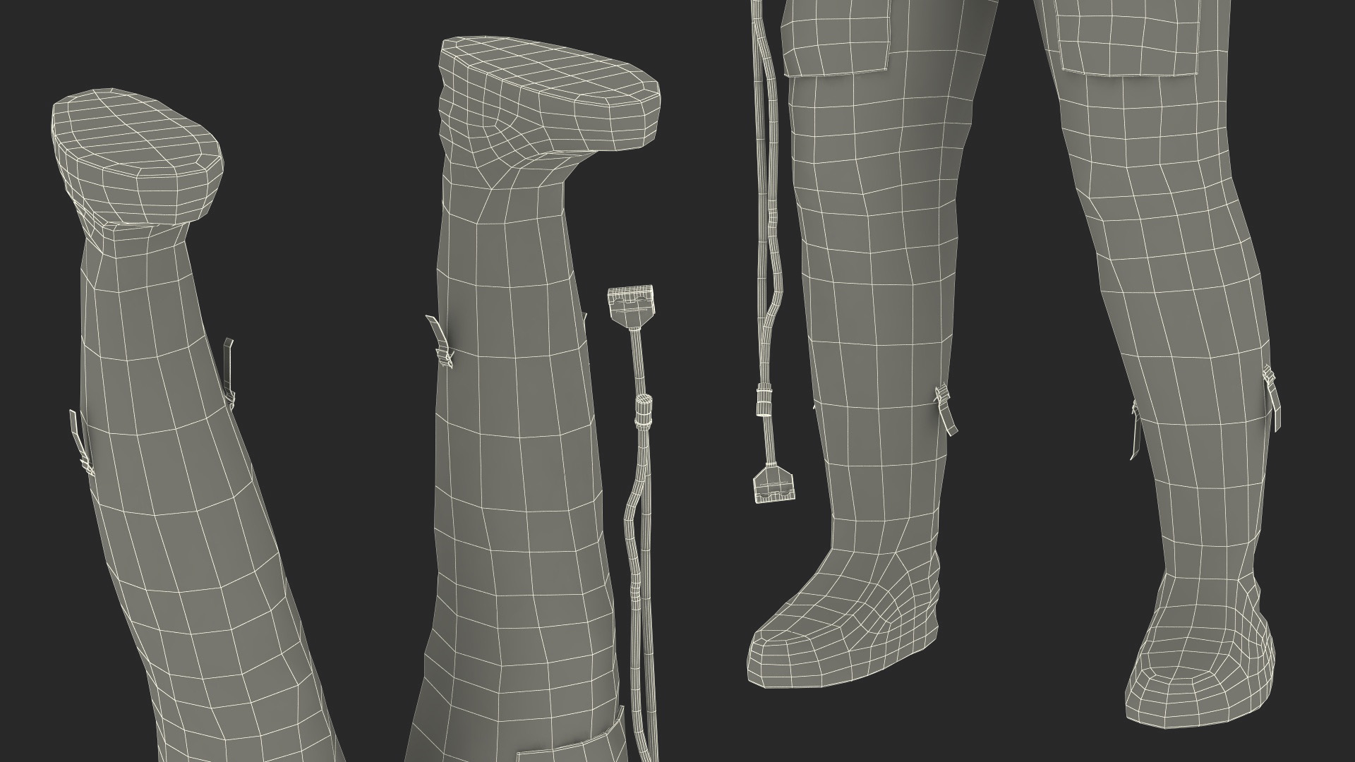 Sokol Space Suit Rigged for Maya 3D