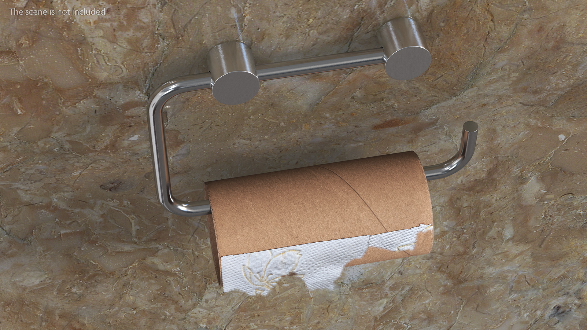 3D model Empty Toilet Paper Holder
