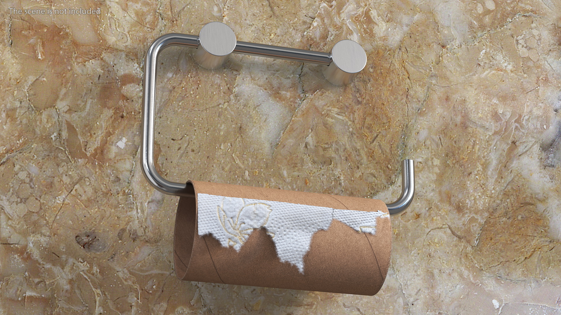 3D model Empty Toilet Paper Holder