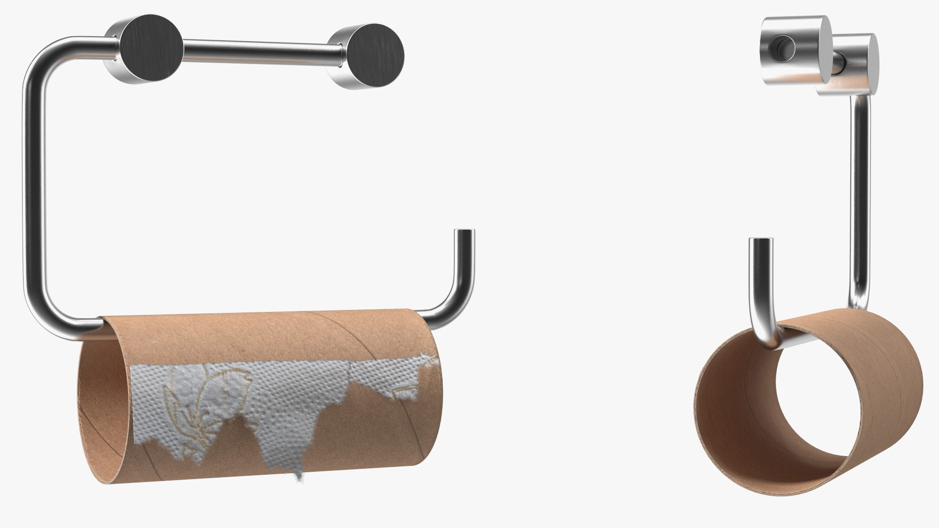 3D model Empty Toilet Paper Holder
