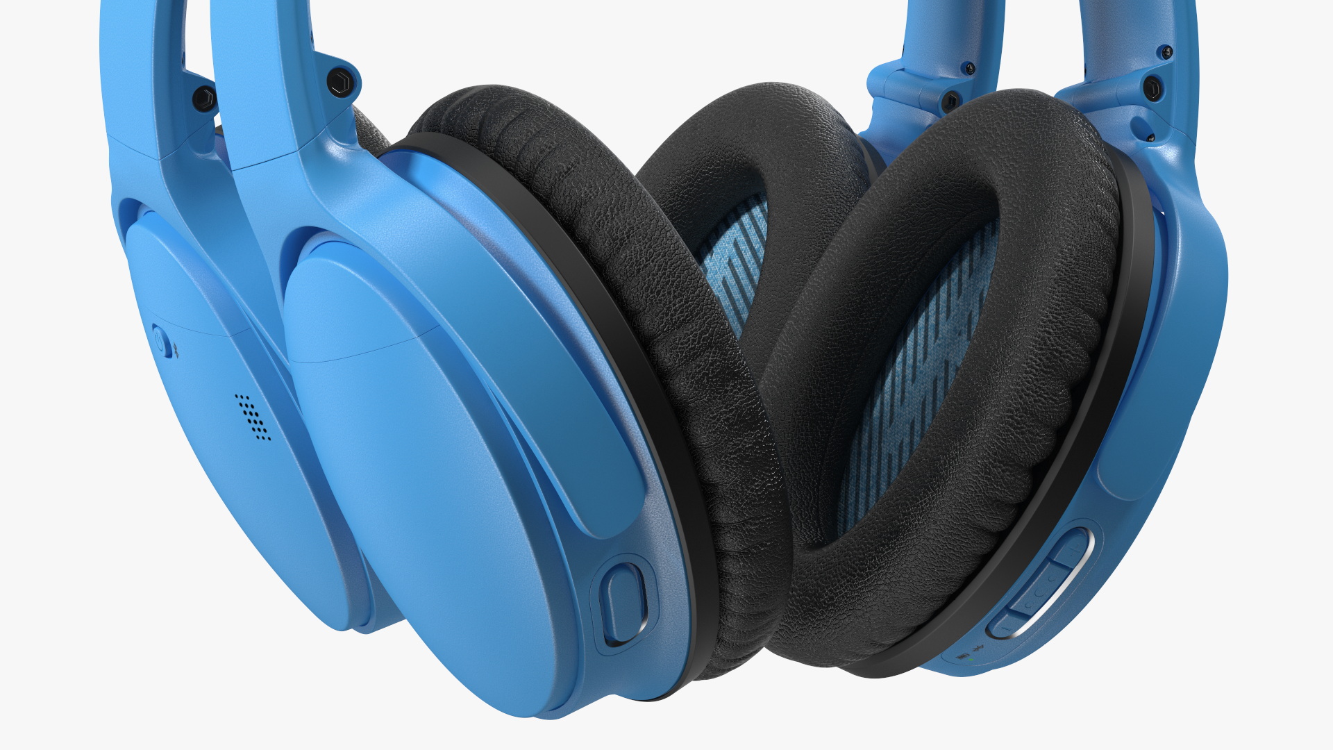 Headphones on Under-Desk Mount Holder 3D