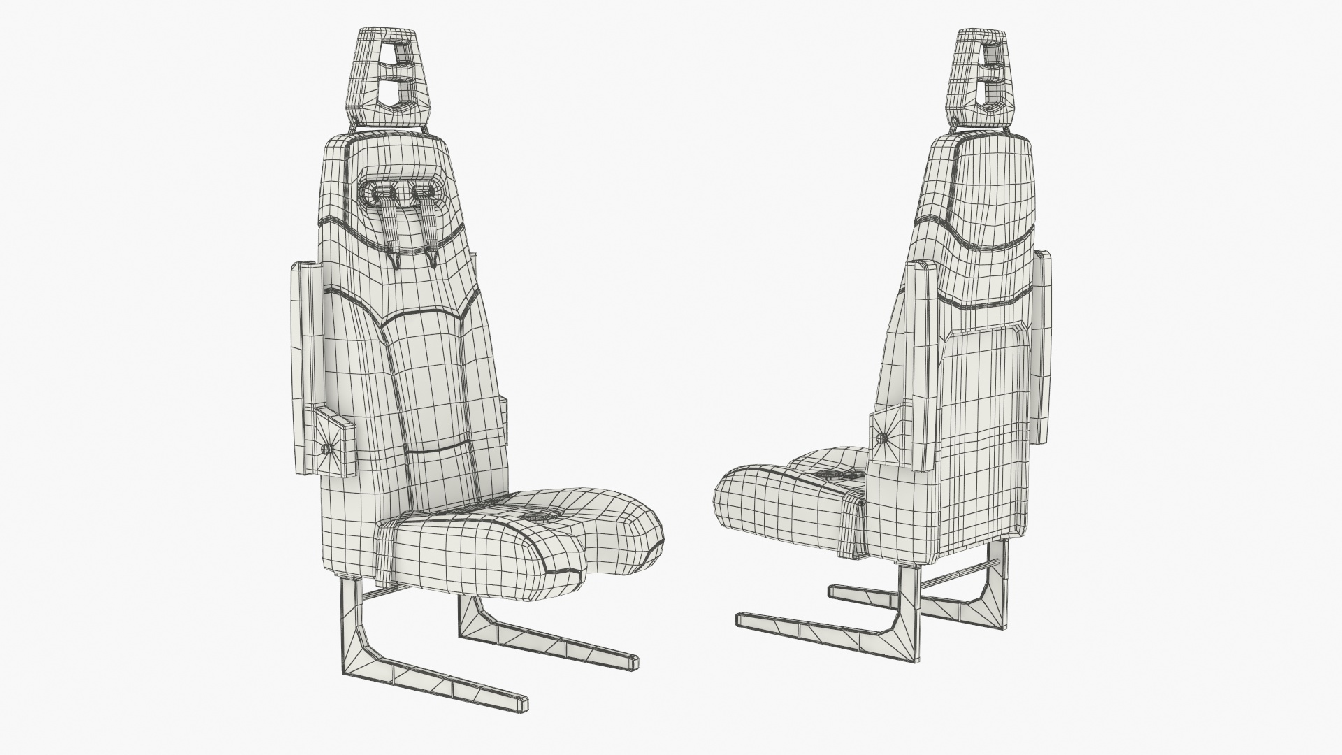 Aircraft Crew Seat, view 8