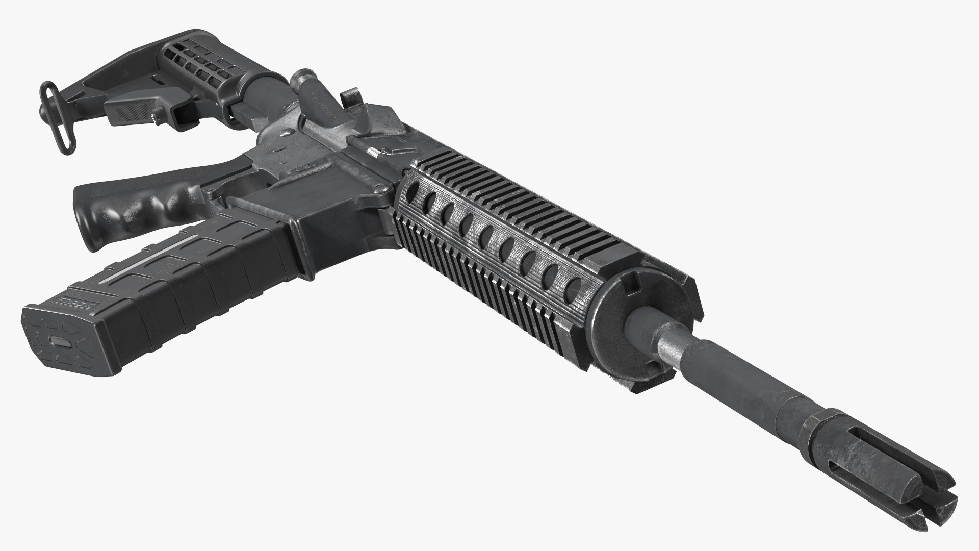 Tactical Rifle 3D model