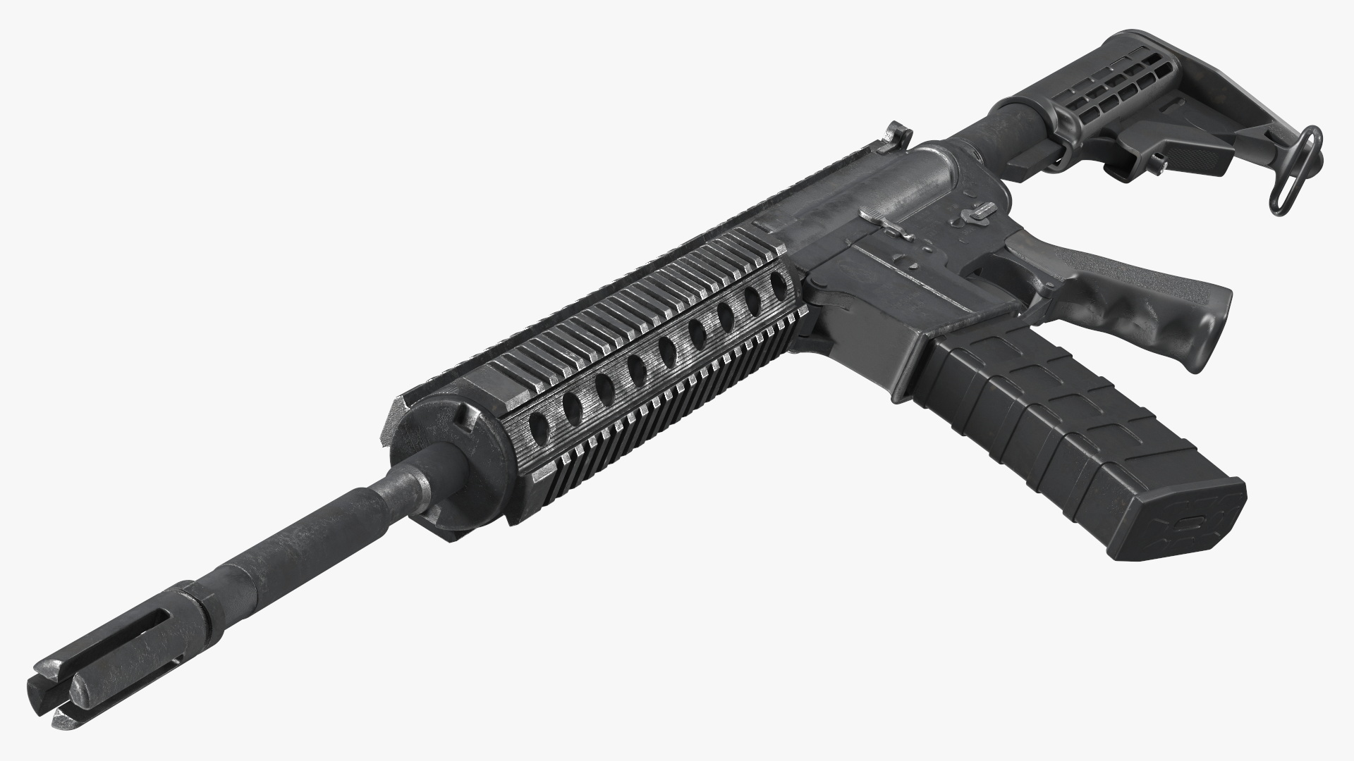 Tactical Rifle 3D model