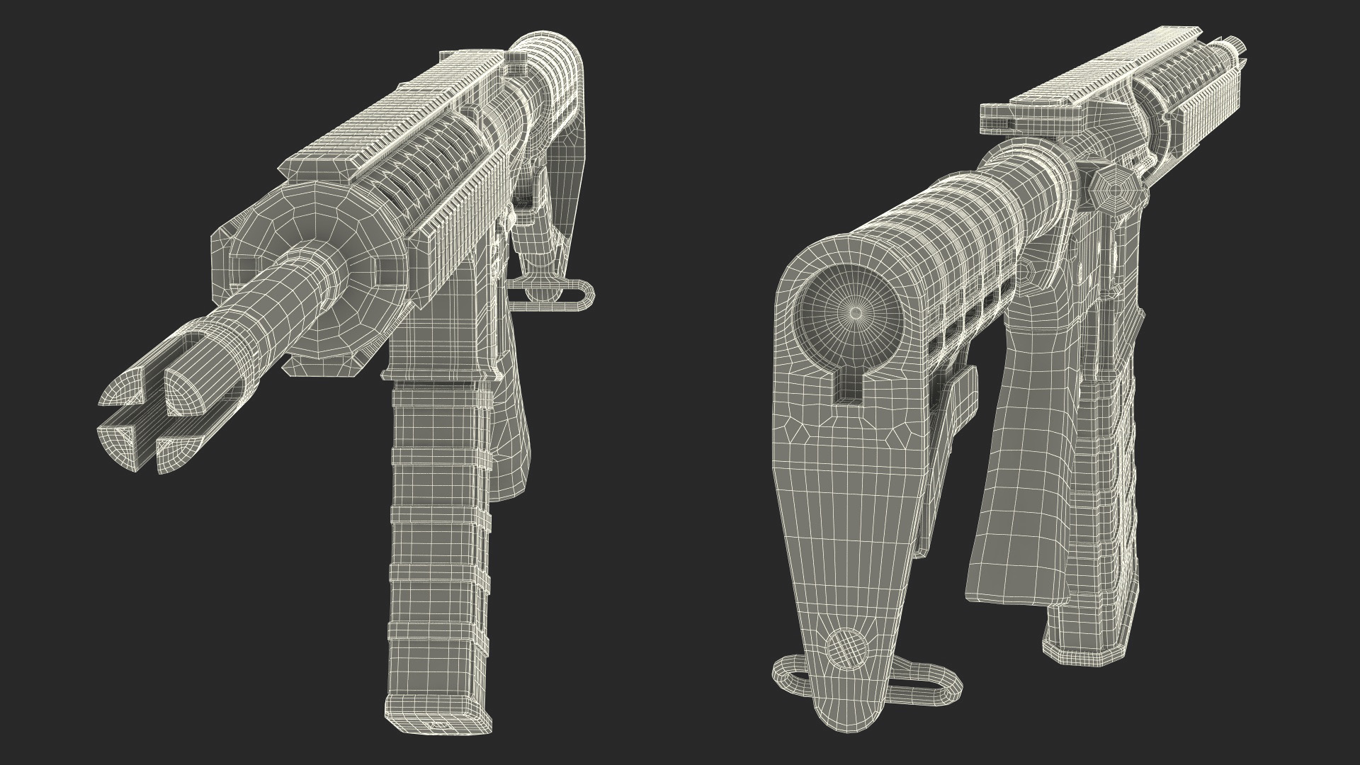 Tactical Rifle 3D model