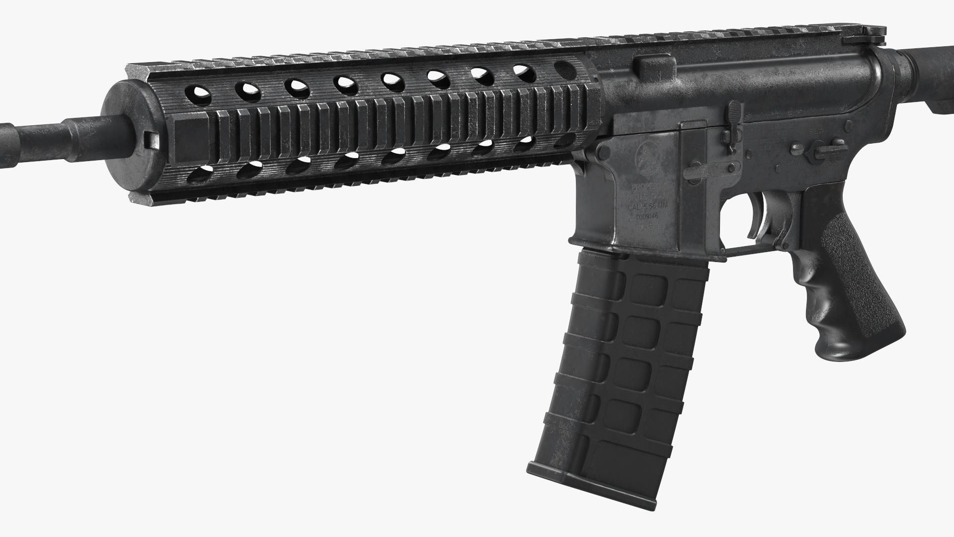 Tactical Rifle 3D model