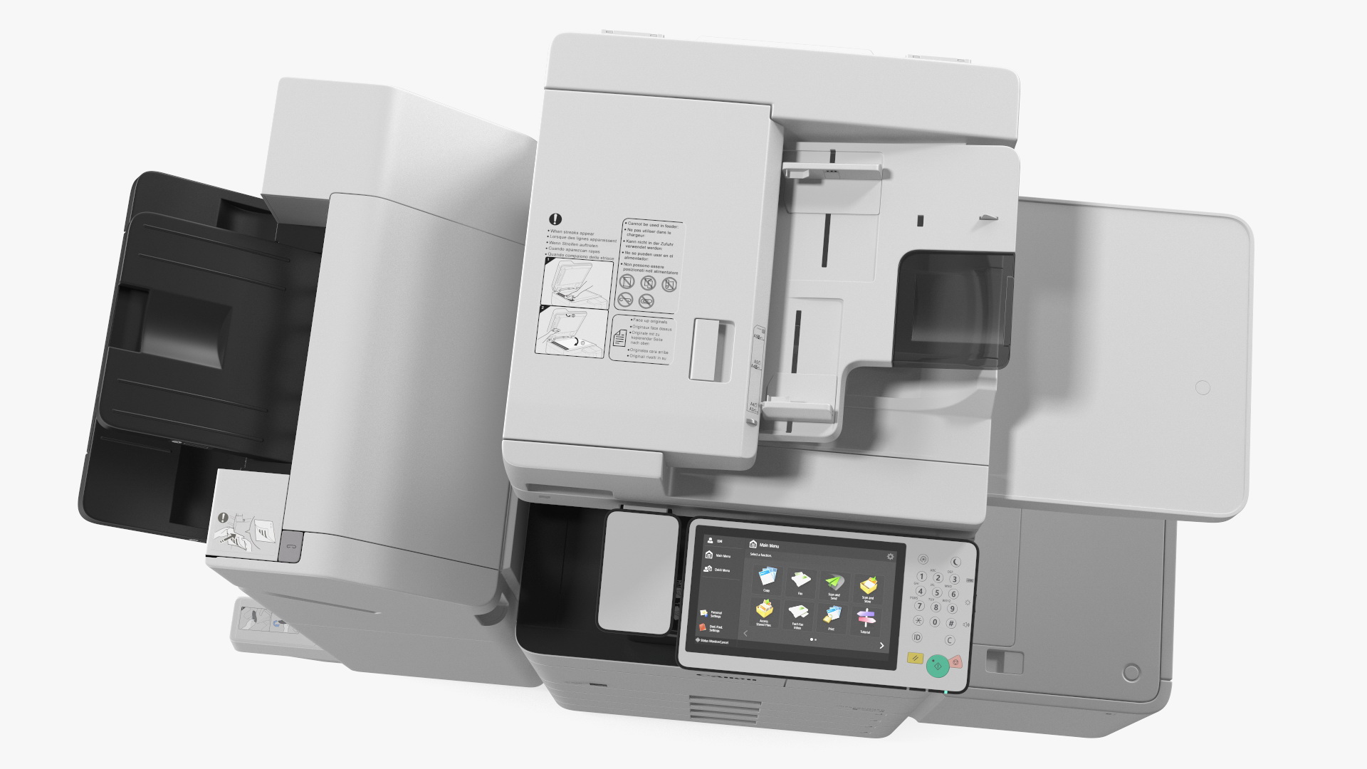 MFP Canon ImageRUNNER ADVANCE 4551i II Full Set 3D