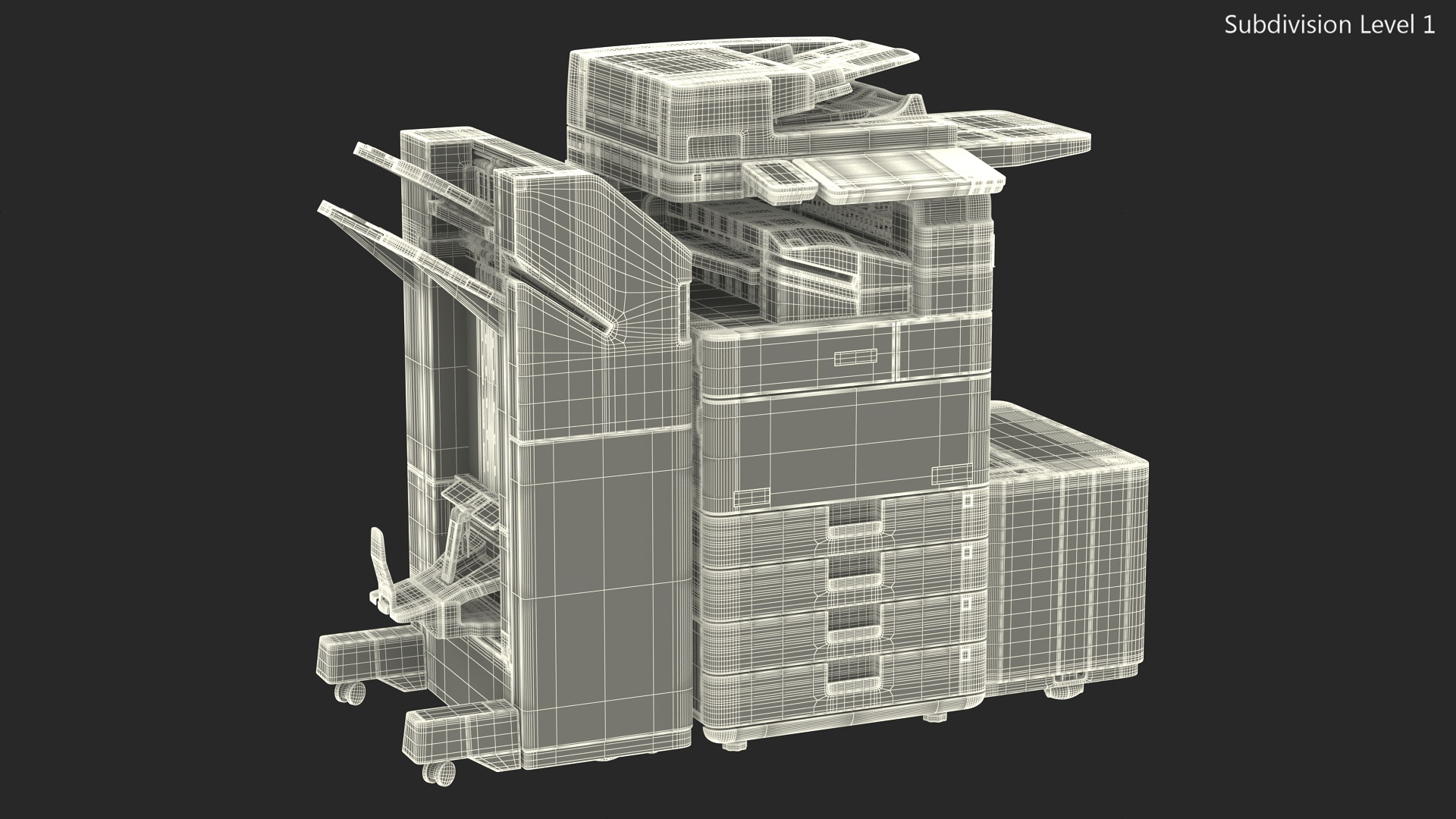 MFP Canon ImageRUNNER ADVANCE 4551i II Full Set 3D