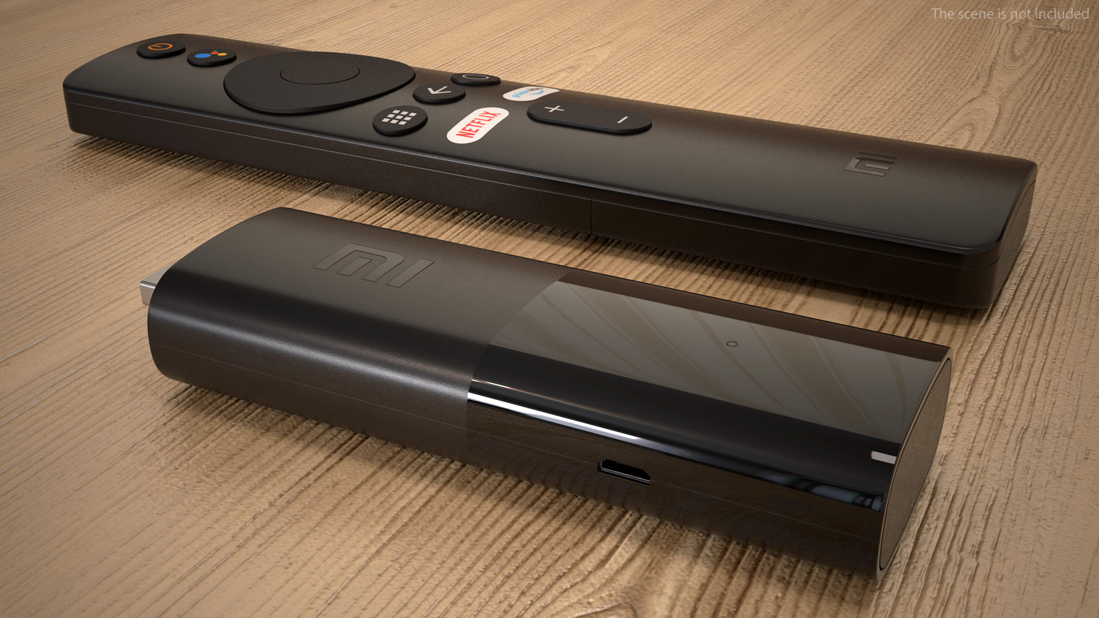 Mi TV Stick with Remote Controller 3D model