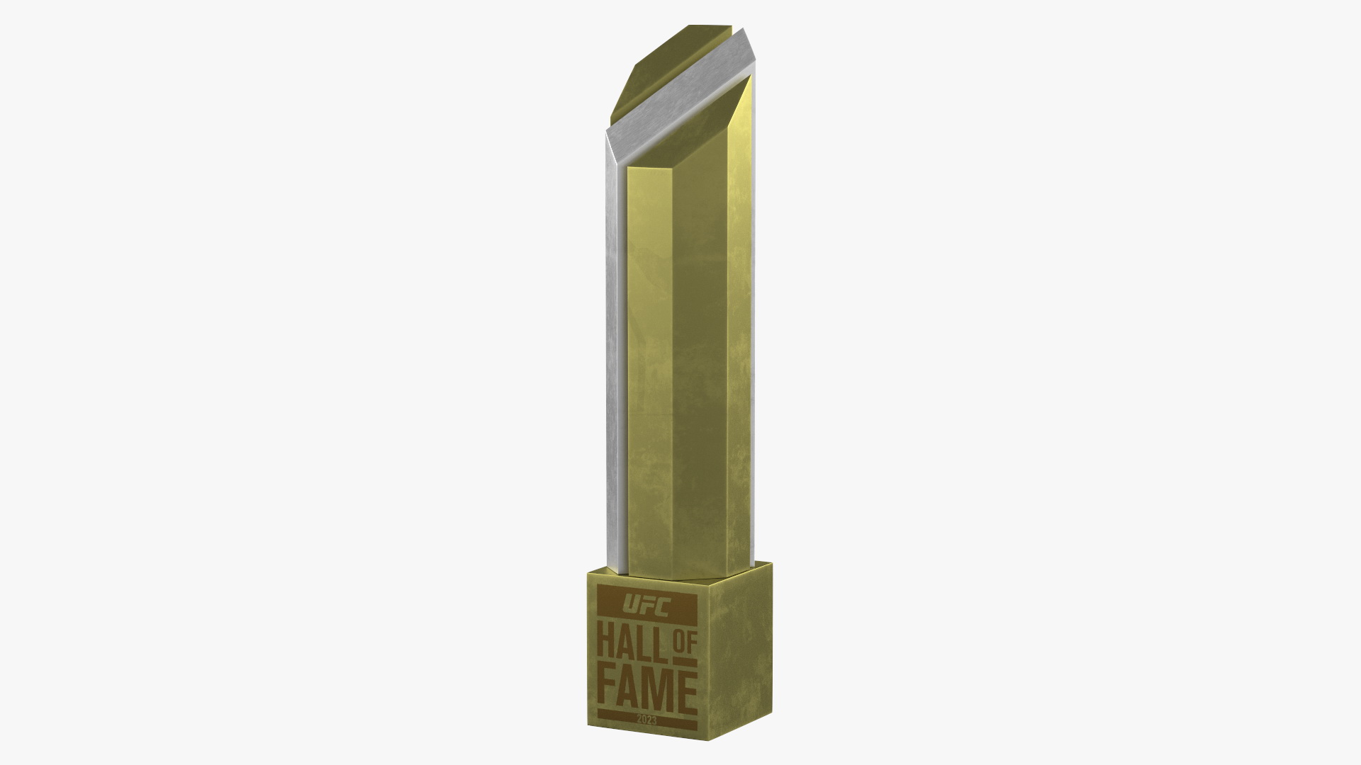 3D UFC Hall of Fame Trophy model