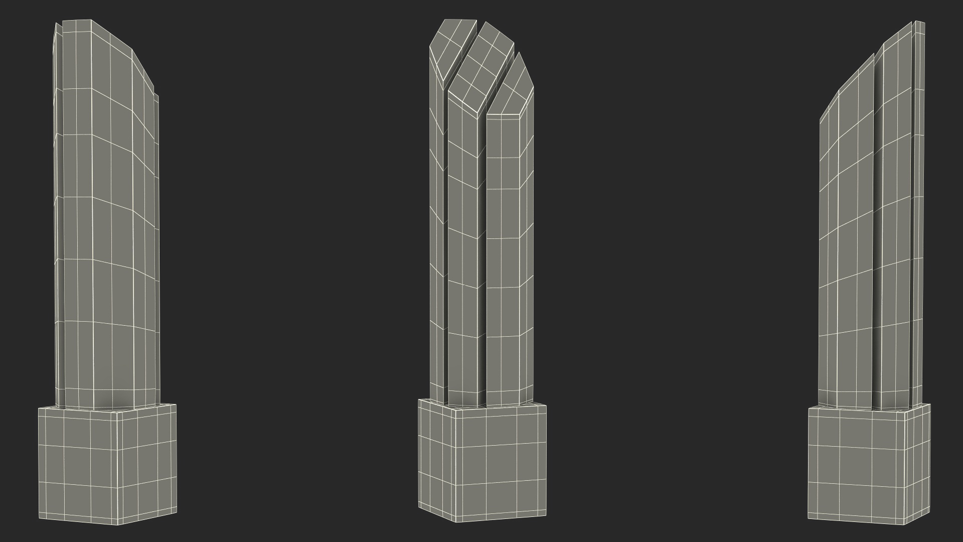 3D UFC Hall of Fame Trophy model