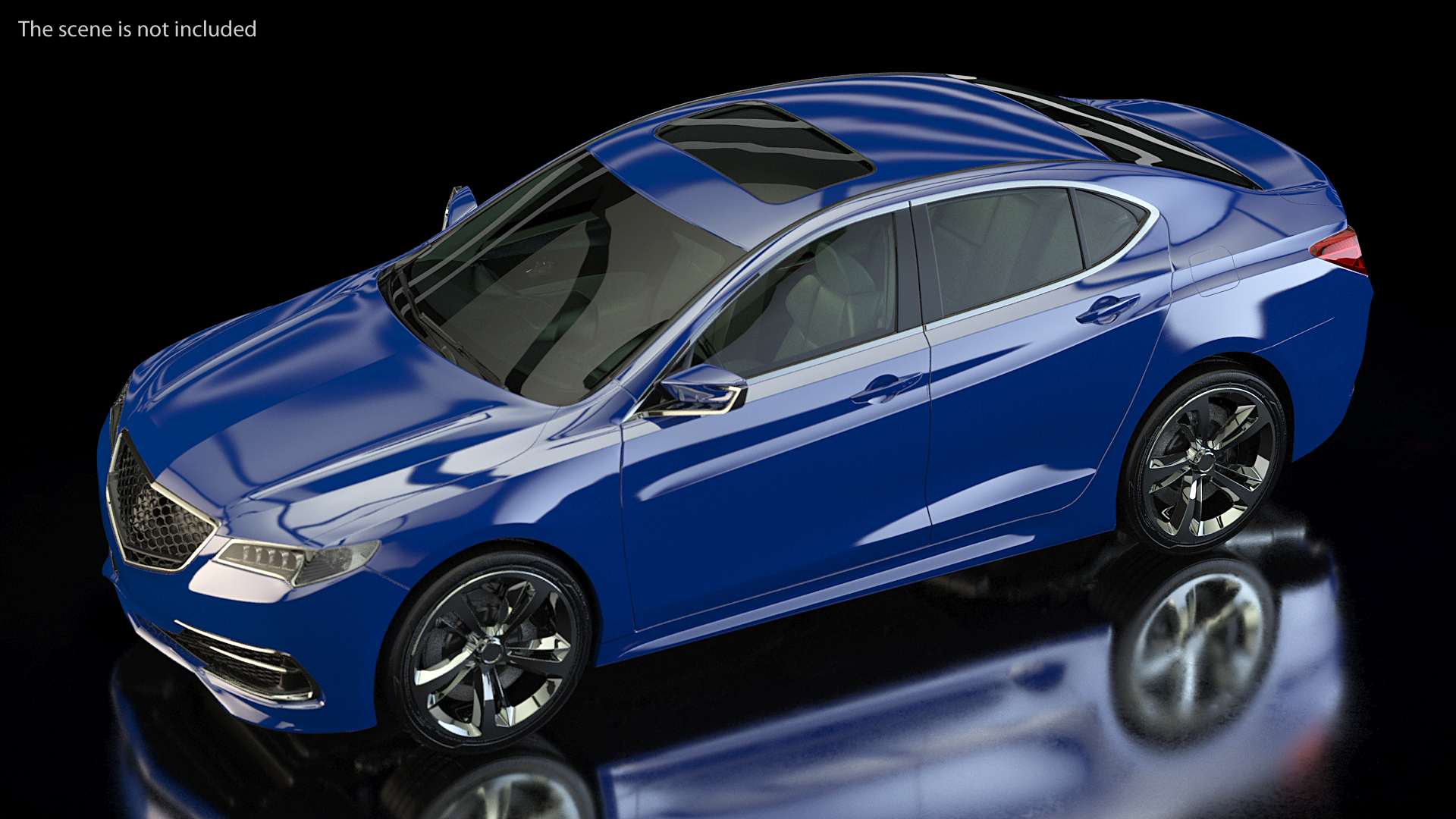 3D model Luxury Sedan Generic