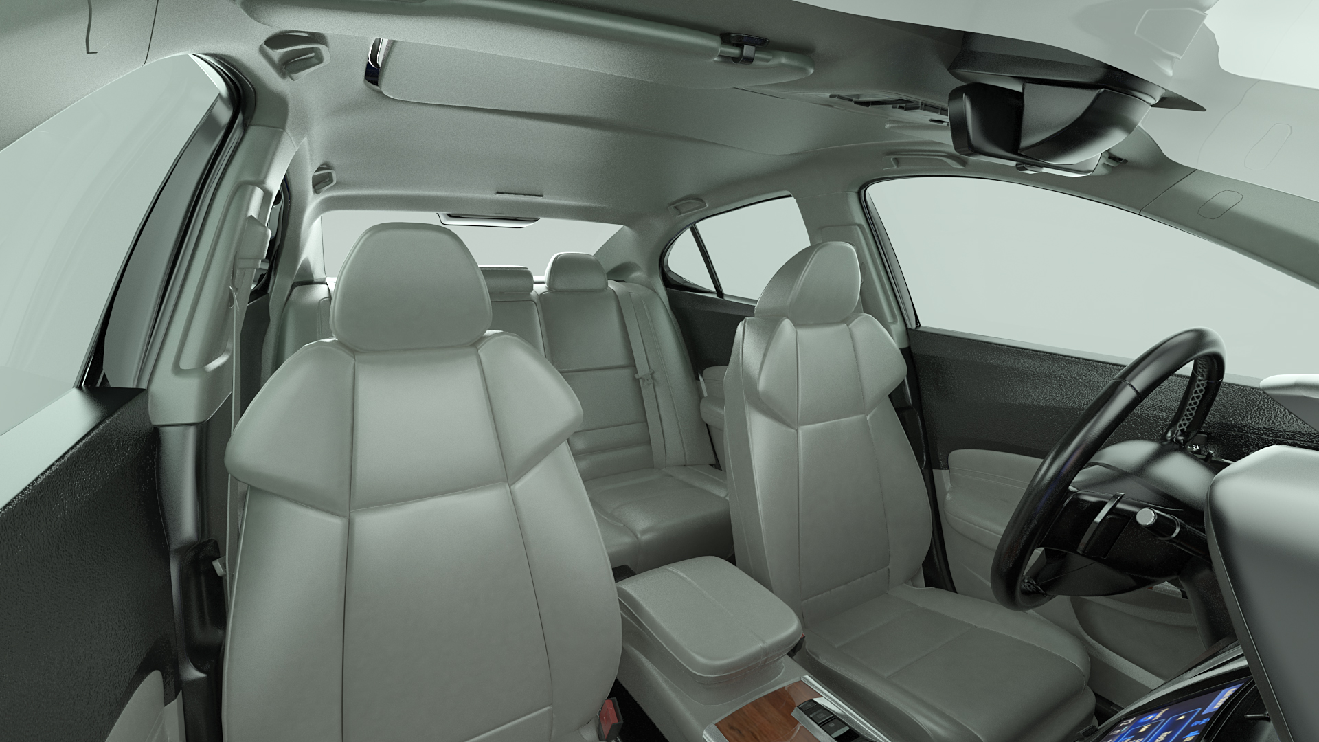 3D model Luxury Sedan Generic