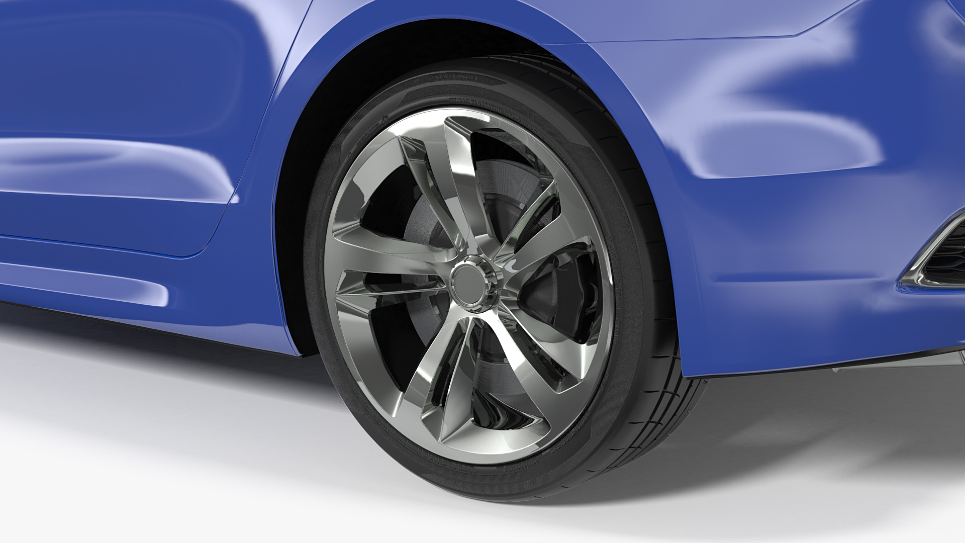 3D model Luxury Sedan Generic