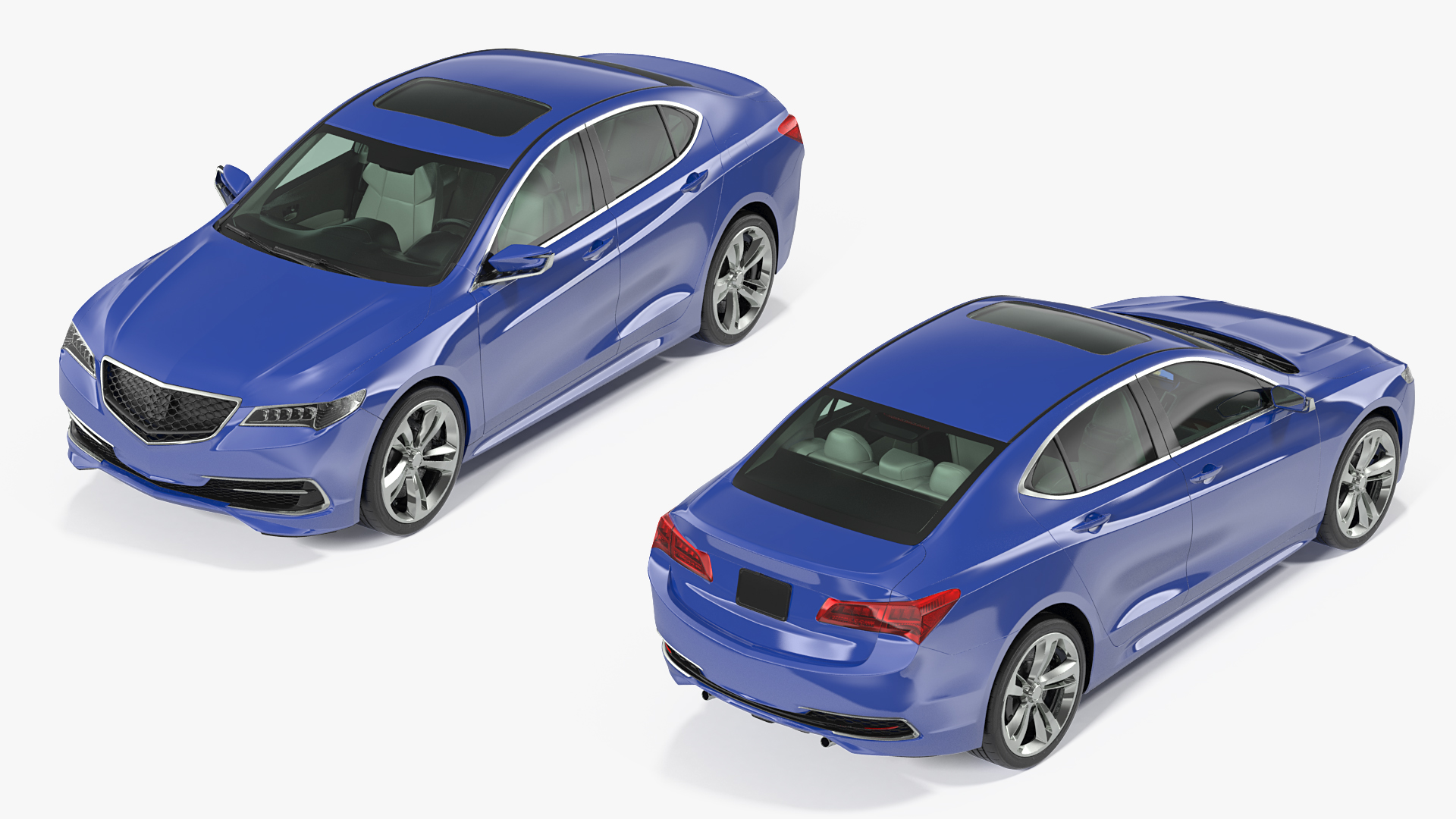 3D model Luxury Sedan Generic
