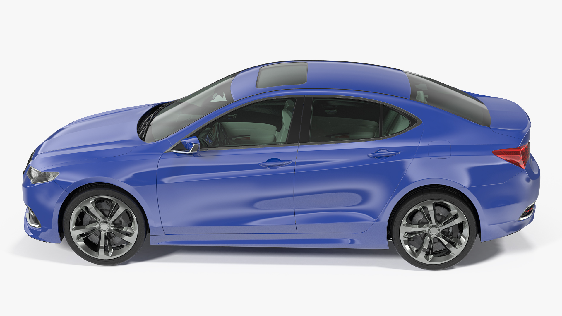 3D model Luxury Sedan Generic