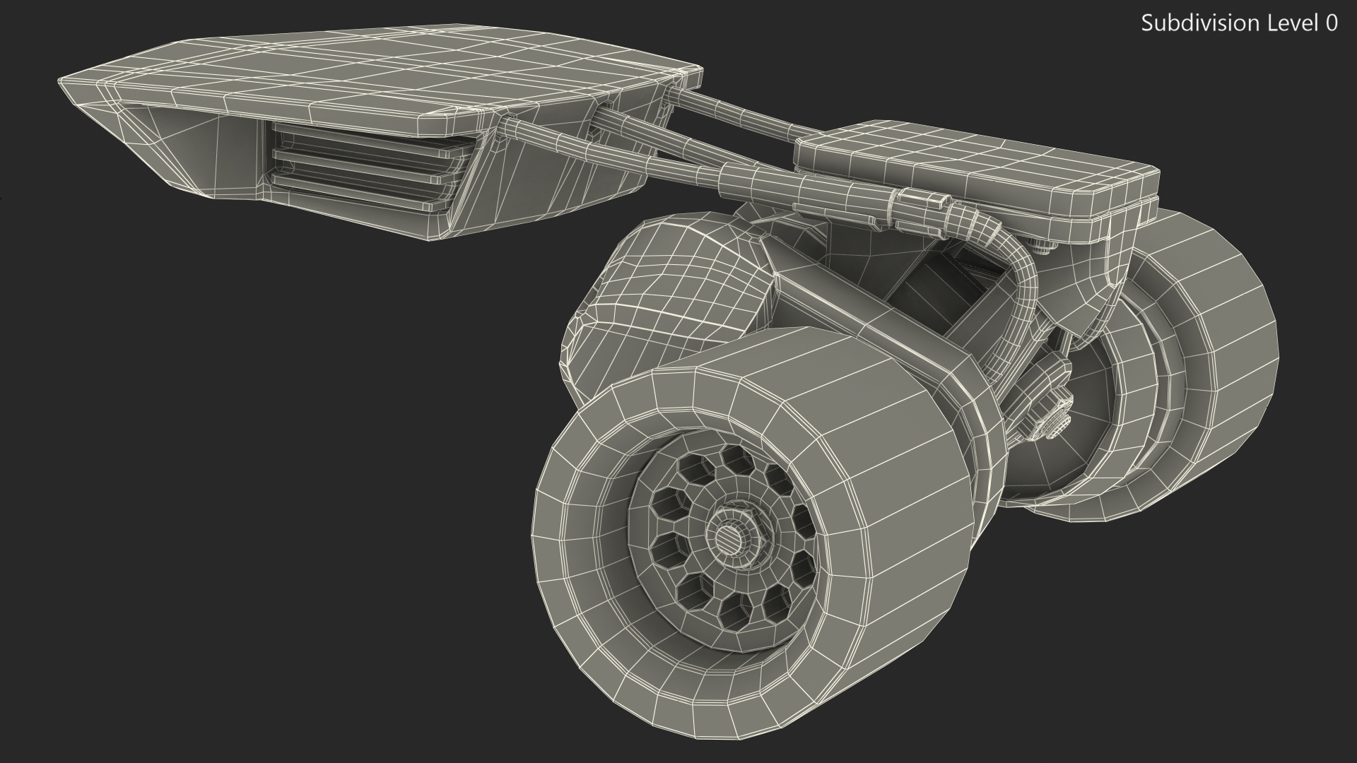 Electric Skateboard Belt Motor Kit 3D model