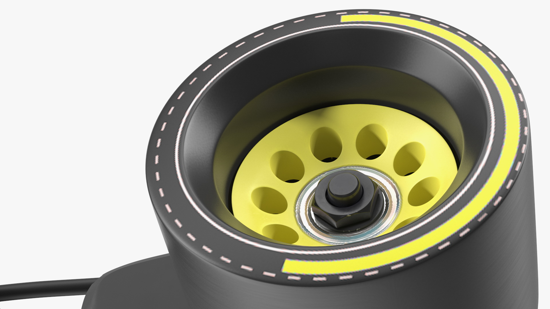 Electric Skateboard Belt Motor Kit 3D model