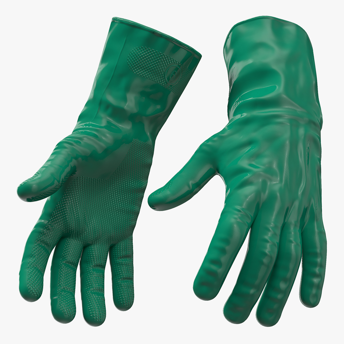 Rubber Safety Gloves, view 2